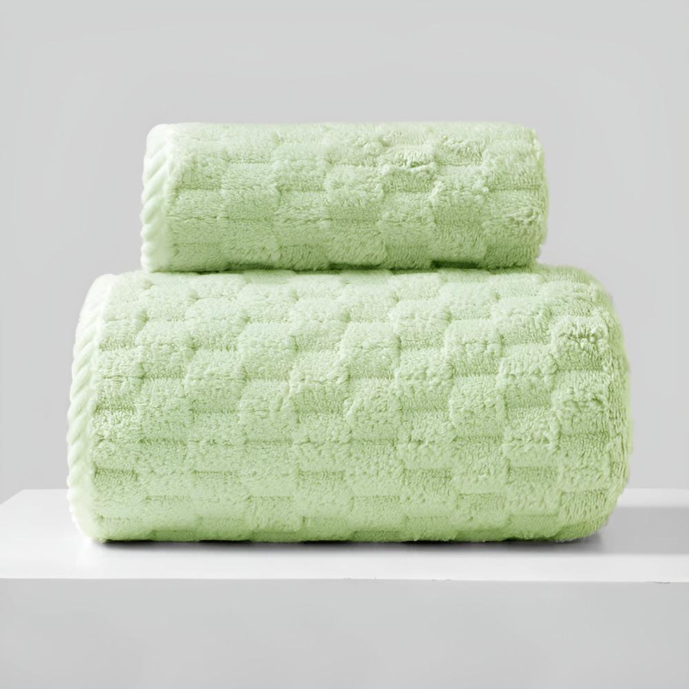 Luvoa Fleece Towel Set – Soft & Luxurious for Everyday Use