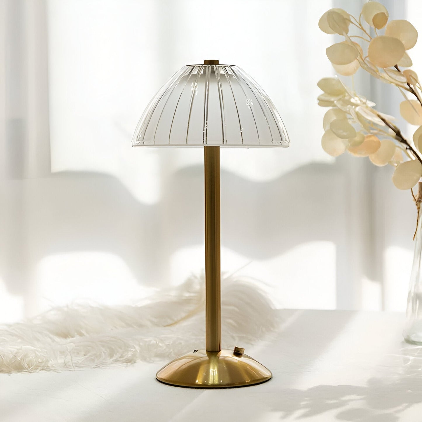 Luminara Élite Wireless Table Lamp – Warm Ambiance with Style