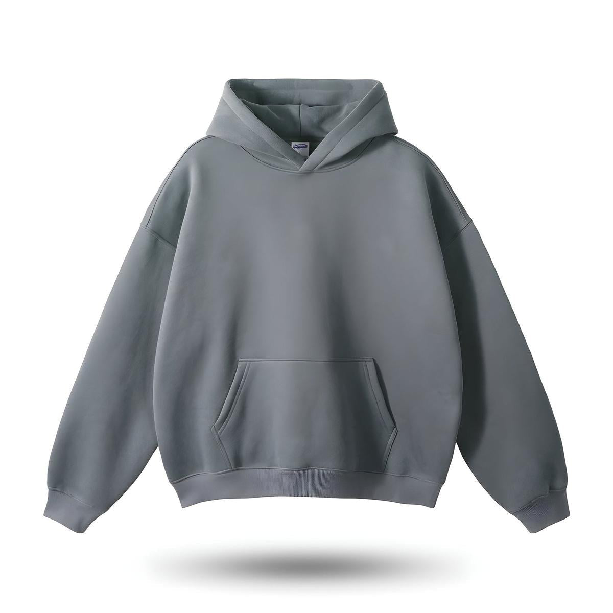 Women's hoodie with integrated weight and soft material