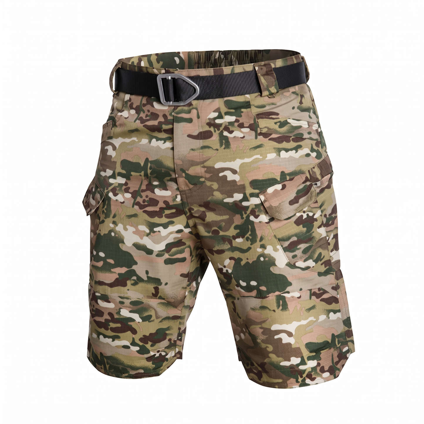 Hike & Haven Cargo-Shorts Herren Multicam Packshot