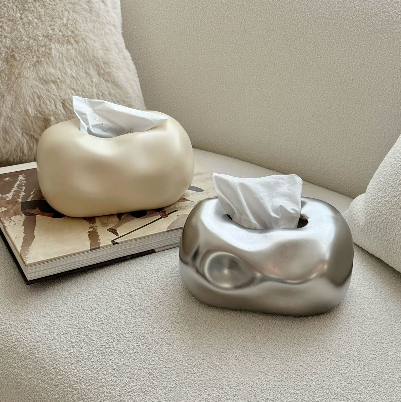 Nimbus Élite Ceramic Tissue Box – Stylish Statement for the Home