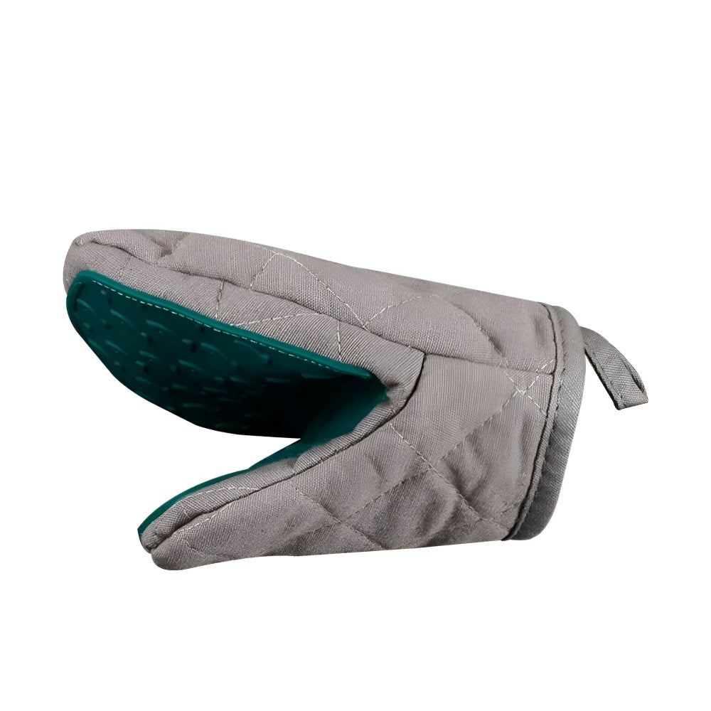 Heat-Resistant Silicone Kitchen Gloves with Quilting – Safe Cooking & Baking