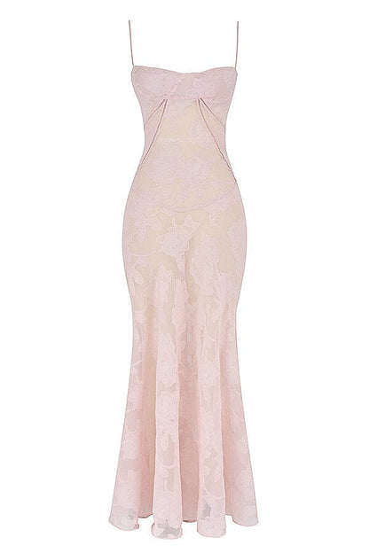Kyndall women's maxi dress with open back