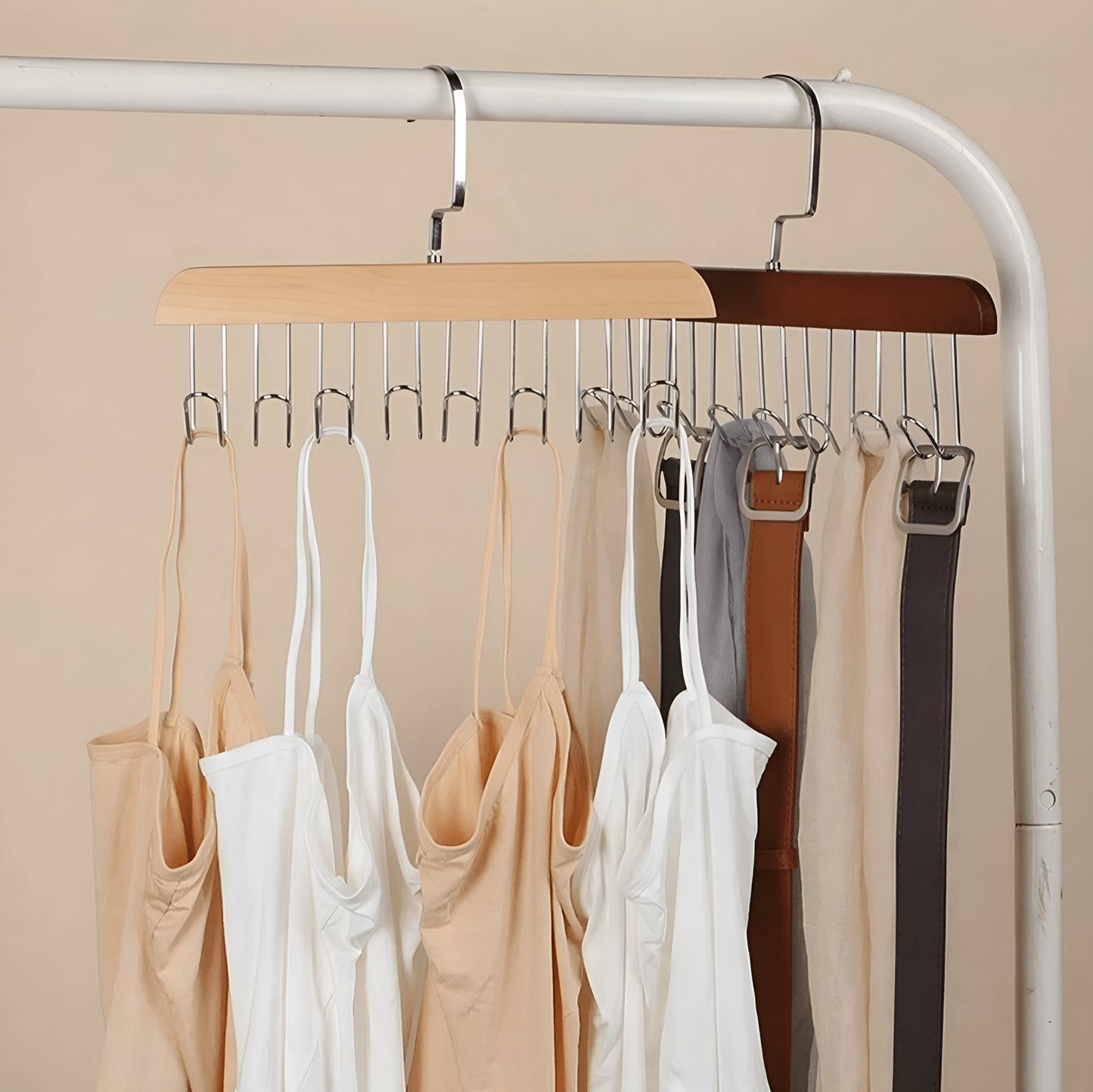 Rotating Multi-Purpose Hanger – Space-Saving Clothes and Accessory Rack