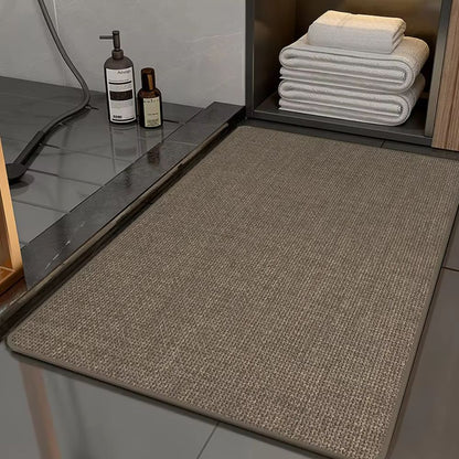 Velora Premium Bath Mat – Braided & Non-Slip for Comfort and Safety