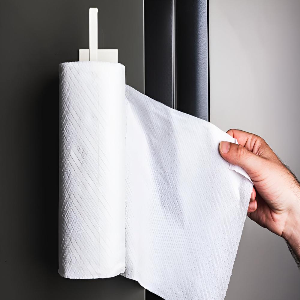 Linea Premium Wall Holder for Kitchen Rolls – Minimalist & Multifunctional
