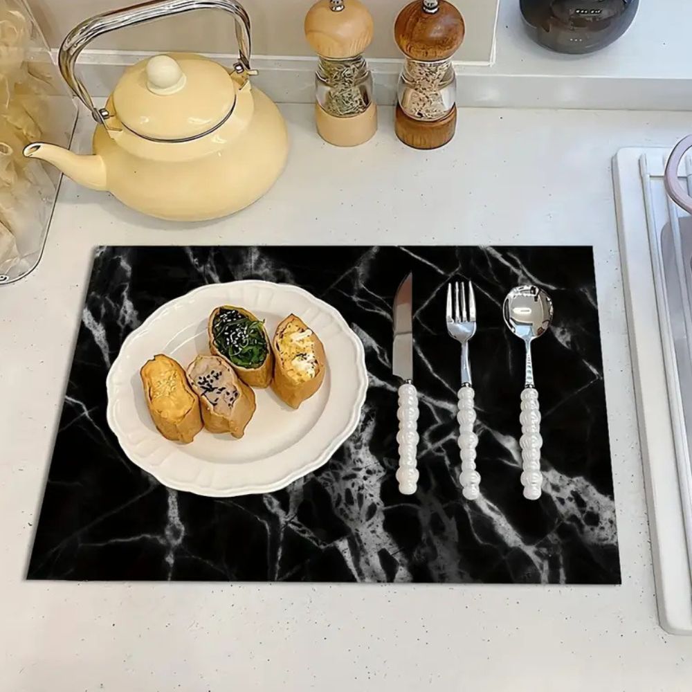 Marmoré Premium Dish Drying Mat – Stylish & Functional for Your Kitchen