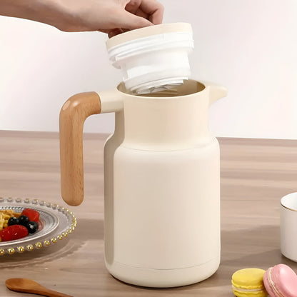 Lignaro Thermal Carafe – Elegance with Wooden Handle