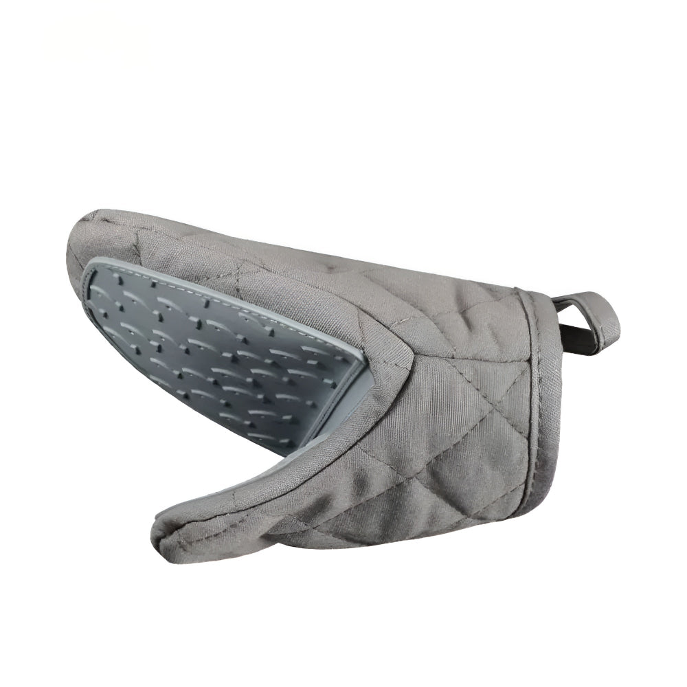 Heat-Resistant Silicone Kitchen Gloves with Quilting – Safe Cooking & Baking
