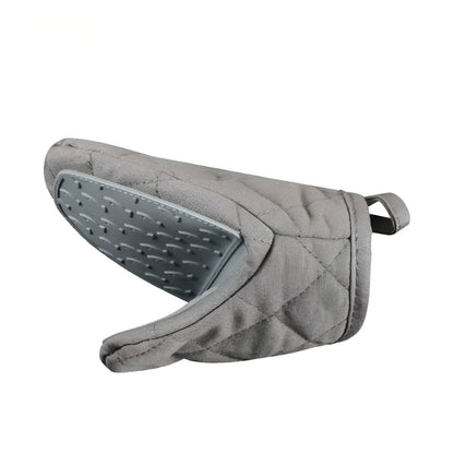 Heat-Resistant Silicone Kitchen Gloves with Quilting – Safe Cooking & Baking