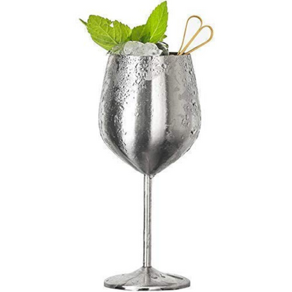 Argenta Stainless Steel Wine Glass – Shiny & Break-Resistant