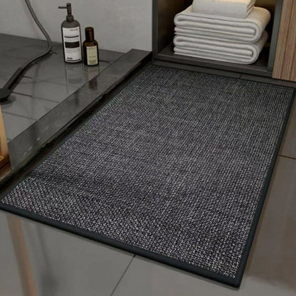 Velora Premium Bath Mat – Braided & Non-Slip for Comfort and Safety