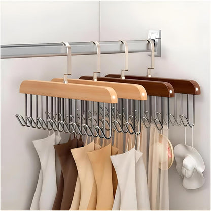 Rotating Multi-Purpose Hanger – Space-Saving Clothes and Accessory Rack