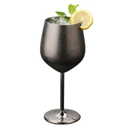 Argenta Stainless Steel Wine Glass – Shiny & Break-Resistant