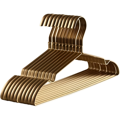 Alumero Aluminum Hangers – Non-Slip & Space-Saving