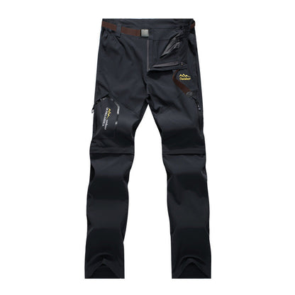 2-in-1 Zip-Off Hiking Pants, Quick-Drying & Windproof