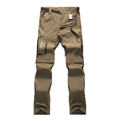 2-in-1 Zip-Off Hiking Pants, Quick-Drying & Windproof
