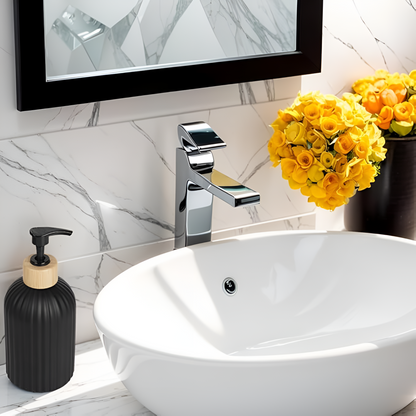 ZenBamboo Elegance Soap Dispenser – Minimalist & Stylish