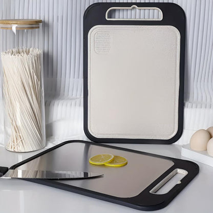 Reversible Stainless Steel Cutting Board – Hygienic, Durable & Versatile
