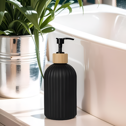 ZenBamboo Elegance Soap Dispenser – Minimalist & Stylish