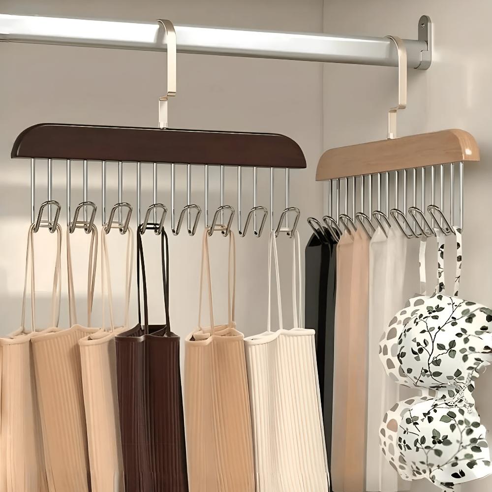 Rotating Multi-Purpose Hanger – Space-Saving Clothes and Accessory Rack