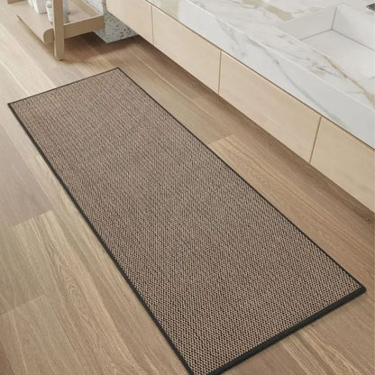Velora Premium Bath Mat – Braided & Non-Slip for Comfort and Safety