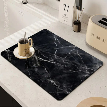Marmoré Premium Dish Drying Mat – Stylish & Functional for Your Kitchen