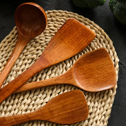 Rustanova Premium Kitchen Utensils – Natural & Versatile for Your Kitchen
