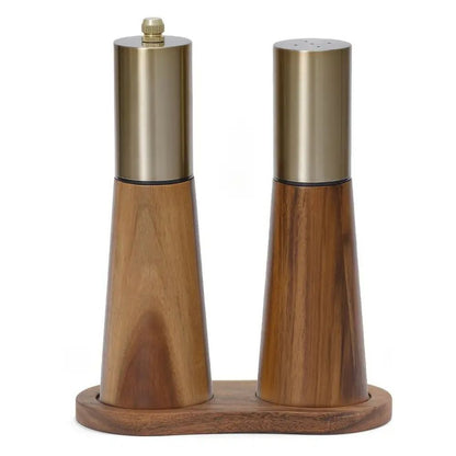Aurora Wooden Spice Mill – Precise Grinding with Style