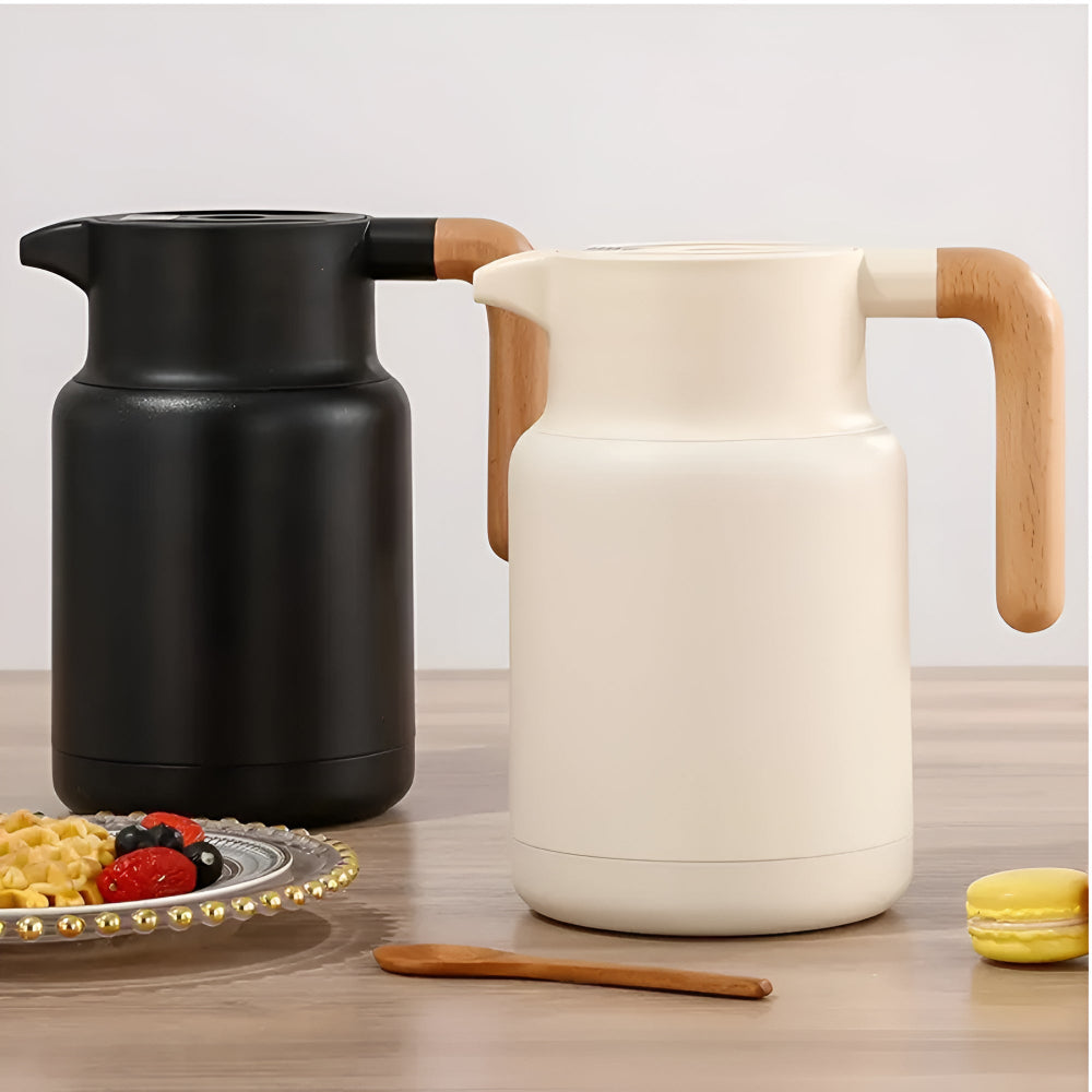 Lignaro Thermal Carafe – Elegance with Wooden Handle