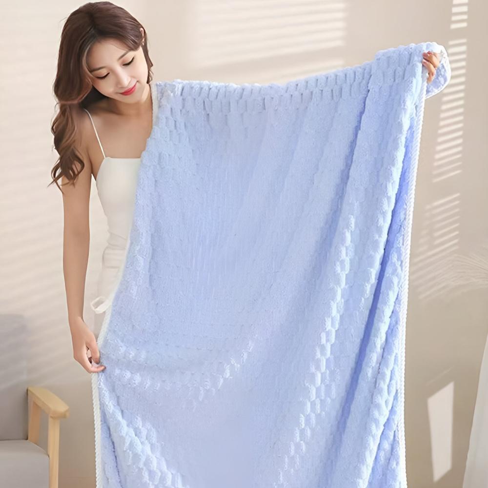 Luvoa Fleece Towel Set – Soft & Luxurious for Everyday Use