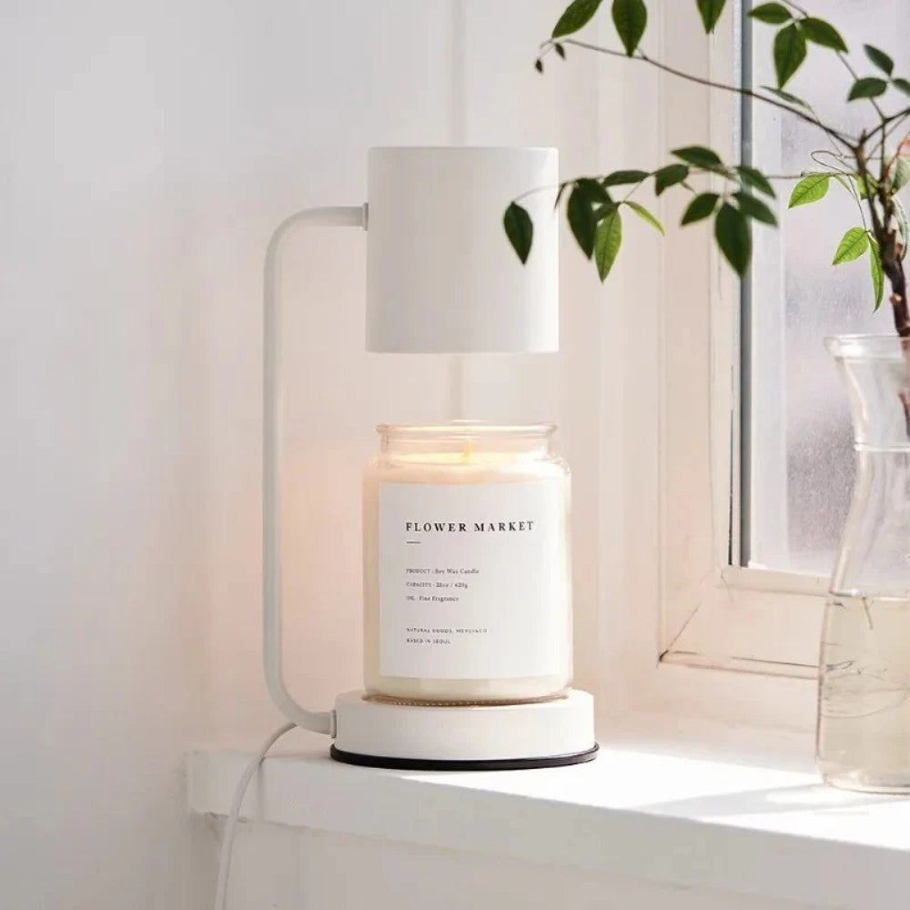 Lumisfera Aroma Lamp – Elegant Candle Warmer with LED Ambiance
