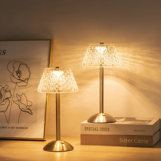 Luminara Élite Kabellose Tischleuchte – Warmes Ambiente mit Stil