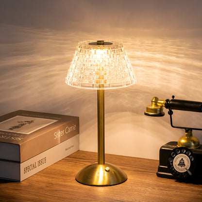 Luminara Élite Wireless Table Lamp – Warm Ambiance with Style