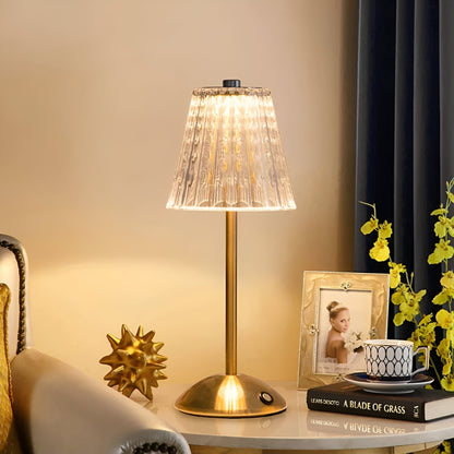 Luminara Élite Wireless Table Lamp – Warm Ambiance with Style