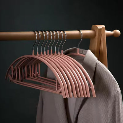 Elegant Non-Slip Hangers – Set of 10 for Neat Closets