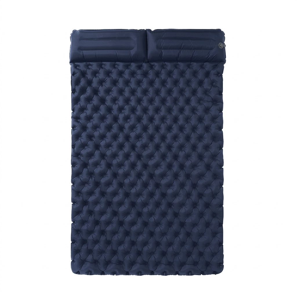 Inflatable Sleeping Pad with Pillow, Non-Slip, Compact