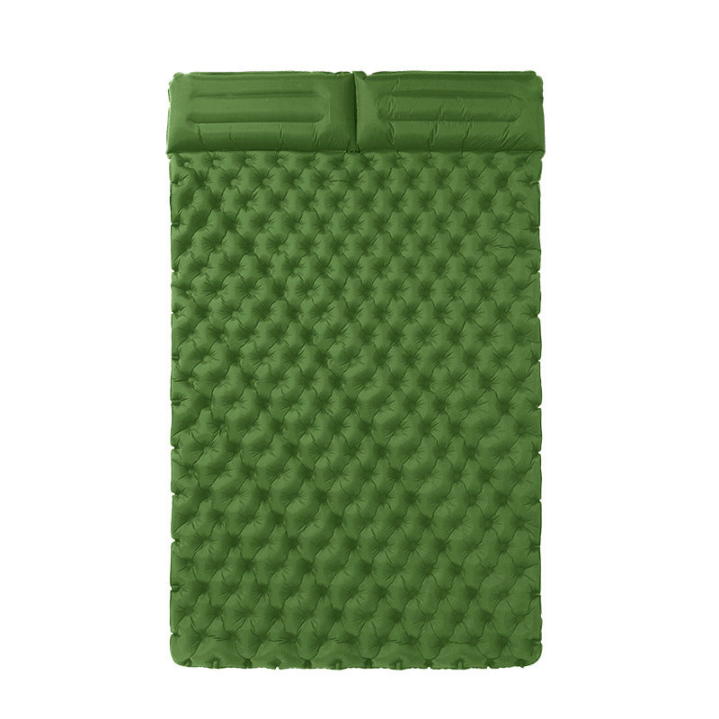 Inflatable Sleeping Pad with Pillow, Non-Slip, Compact