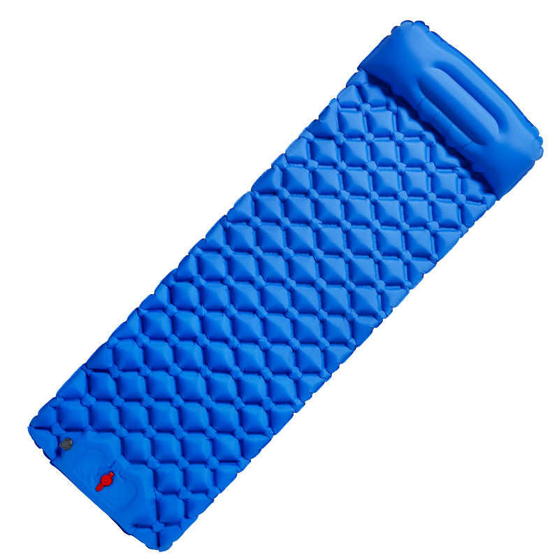 Inflatable Sleeping Pad with Pillow, Non-Slip, Compact