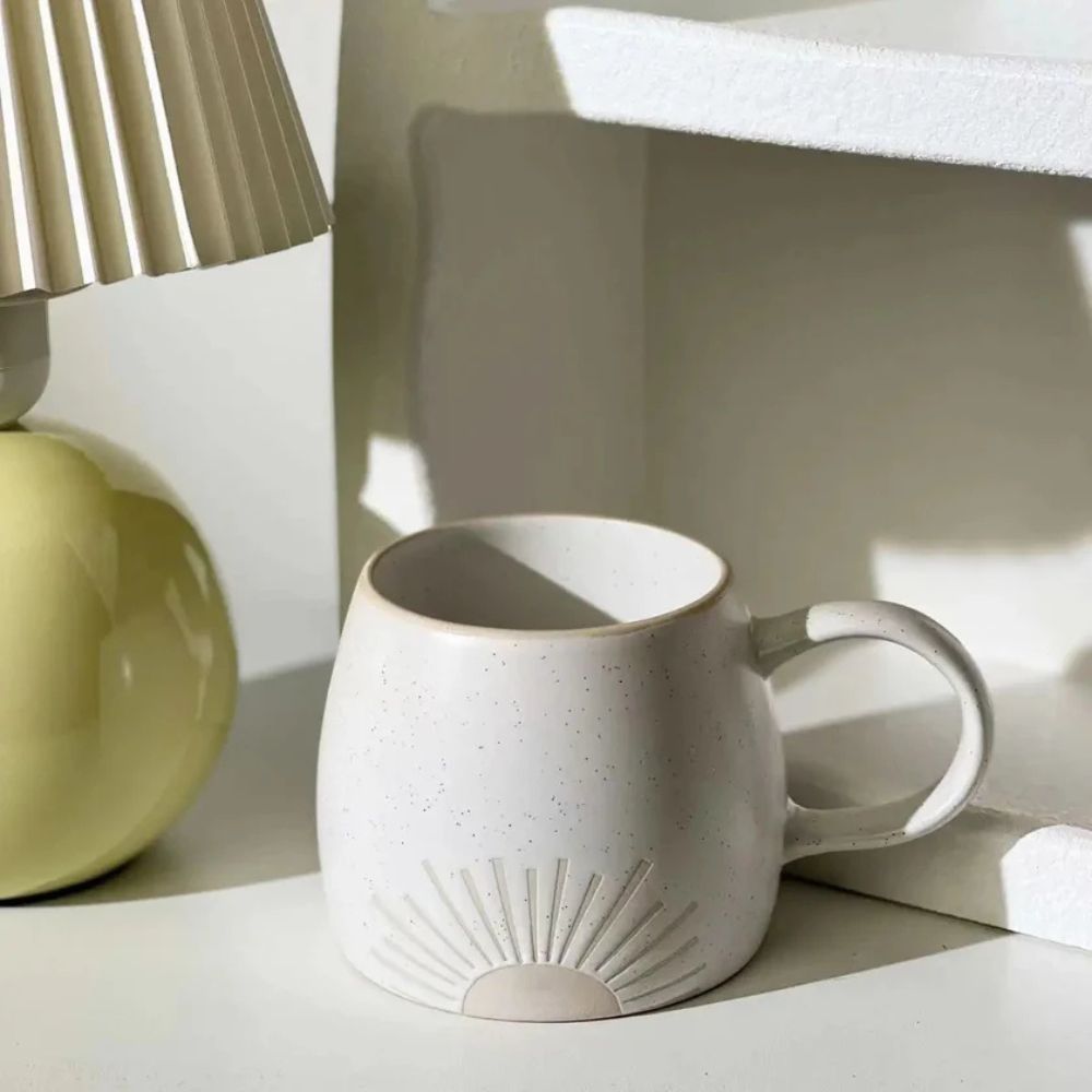 Aurora Morgenkerze Keramikbecher – Eleganz für jeden Start in den Tag