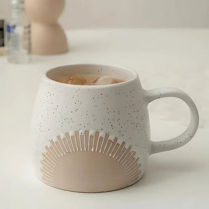 Aurora Morgenkerze Keramikbecher – Eleganz für jeden Start in den Tag