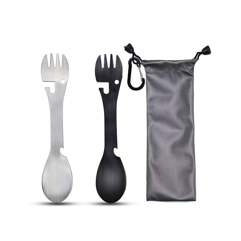 Multitool Cutlery 5-in-1 Stainless Steel Camping EDC