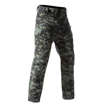 Tactical Outdoor Trousers, Water-Repellent, Multiple Pockets