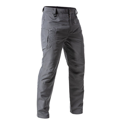 Tactical Outdoor Trousers, Water-Repellent, Multiple Pockets