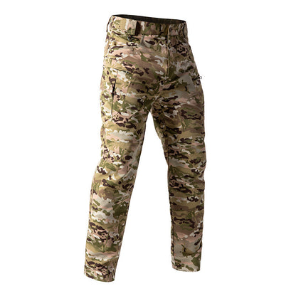 Tactical Outdoor Trousers, Water-Repellent, Multiple Pockets