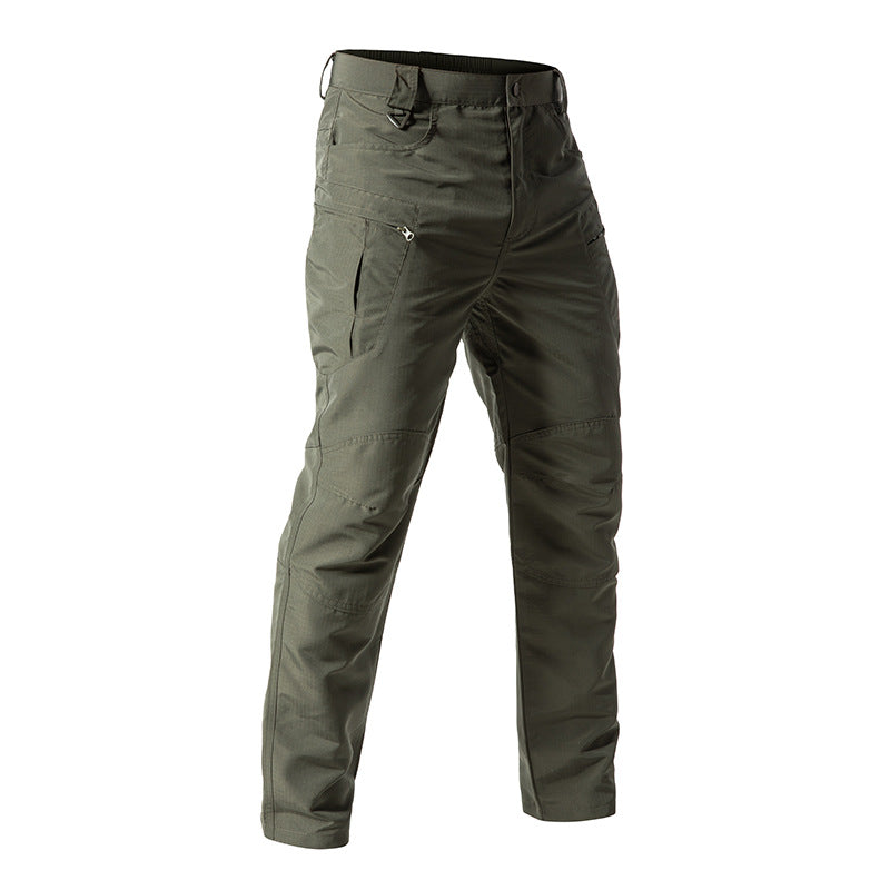 Tactical Outdoor Trousers, Water-Repellent, Multiple Pockets