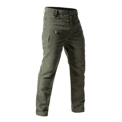 Tactical Outdoor Trousers, Water-Repellent, Multiple Pockets