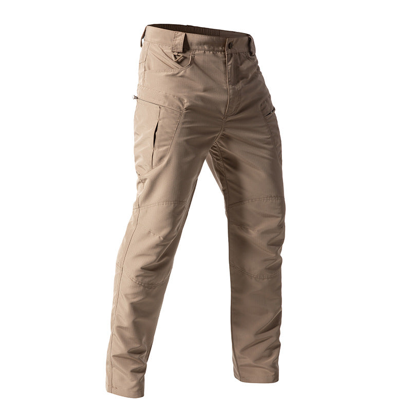 Tactical Outdoor Trousers, Water-Repellent, Multiple Pockets
