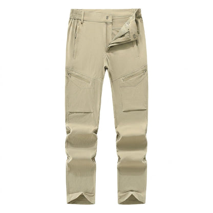 Quick-Dry Stretch Trousers, Water-Repellent & Wrinkle-Free