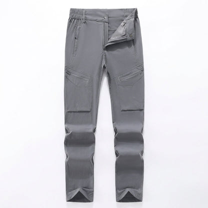 Quick-Dry Stretch Trousers, Water-Repellent & Wrinkle-Free